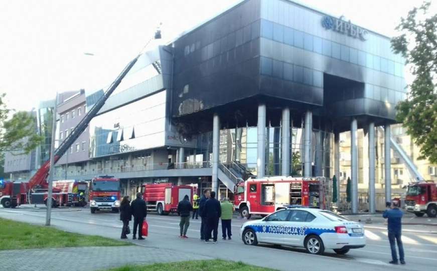 Tužilaštvo o požaru u zgradi IRB RS u Banjoj Luci, svjedoci: "Čuli smo pucketanje"